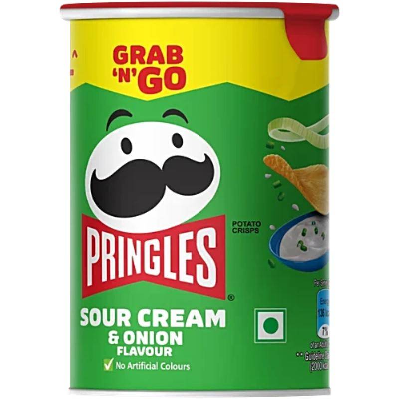 Pringles (sour cream & onion)