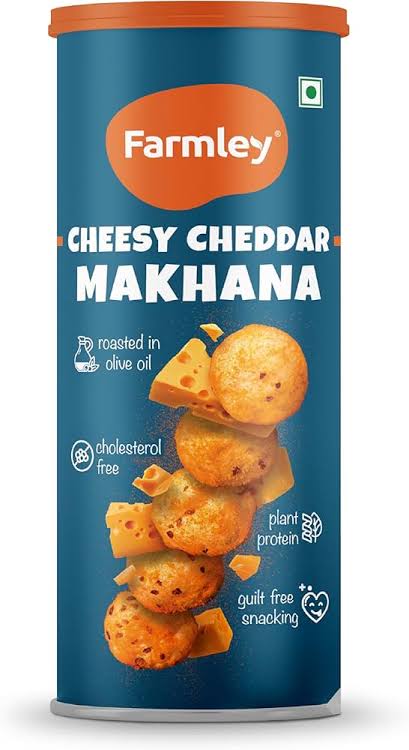 Farmley makhana ( cheesy cheddar)